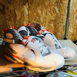 Jordan 8 orange stealth